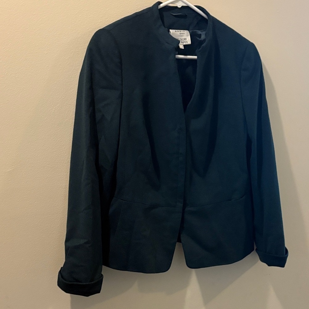 Akris Punto - Bergdorf Goodman- Dark green Jacket / blazer  - size 12